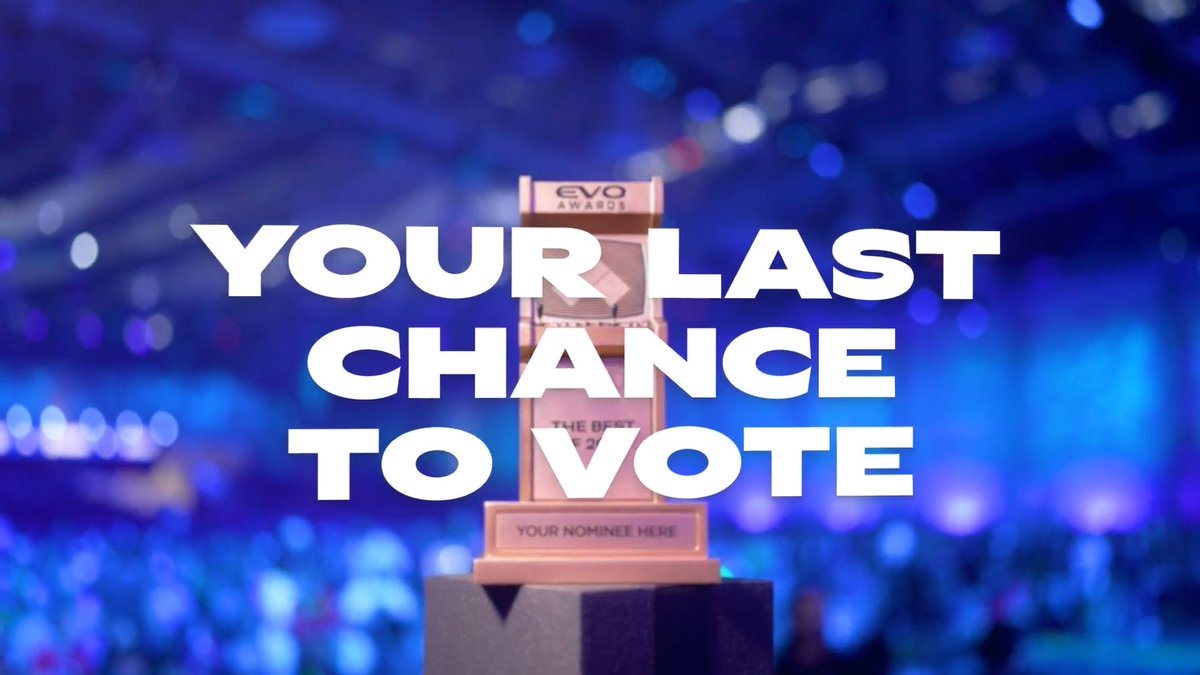 The FGC deserves its flowers. Voting for the 2025 #EvoAwards closes tonight at 11:59PM PT. Submit your ballots at