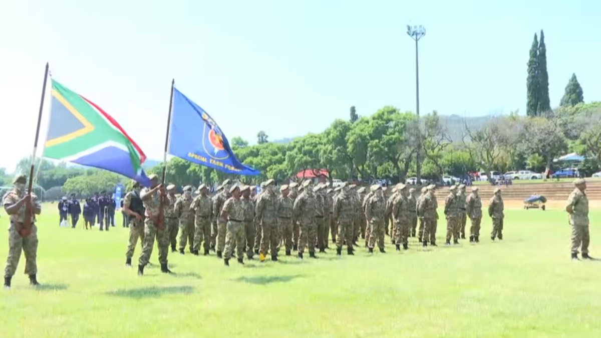 [SPECIAL TASK FORCE PARADE] Vote of thanks by the KwaZulu Natal Provincial Commissioner, Lieutenant General Nhlanhla Sibusiso Mkhwanazi on the parade of new STF operators who successfully completed the Special Task Force Training #STFParade