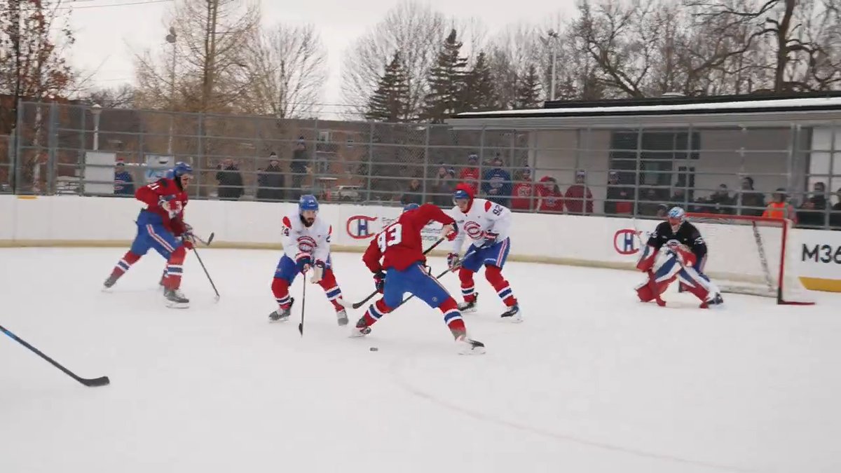 Comme dans l'temps The good ol' hockey game #GoHabsGo | Fondation des Canadiens pour l'enfance