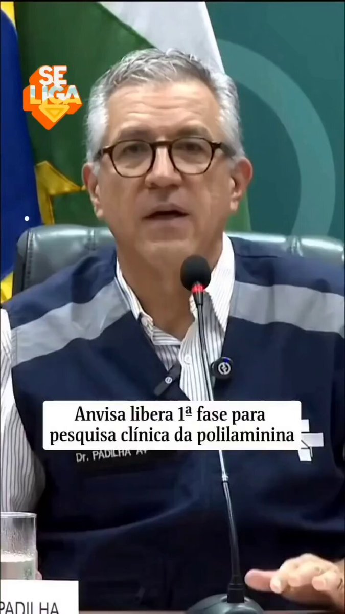 Anvisa liberou a primeira fase de pesquisa clínica para Polilaminina. Governo a favor da ciência é outro nível.