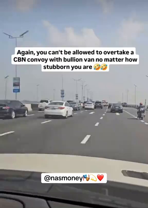 So it’s actually true you can’t overtake a CBN convoy no matter what.