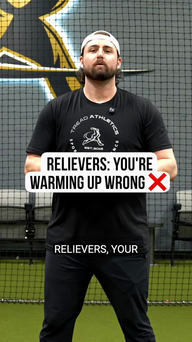 🚨 Relief Pitchers 🚨⁠ ⁠ "You get 8 pitches on the game mound. You don't need 20 in the bullpen."⁠ ⁠ Landon breaks down how to stay ready in the pen. 💪