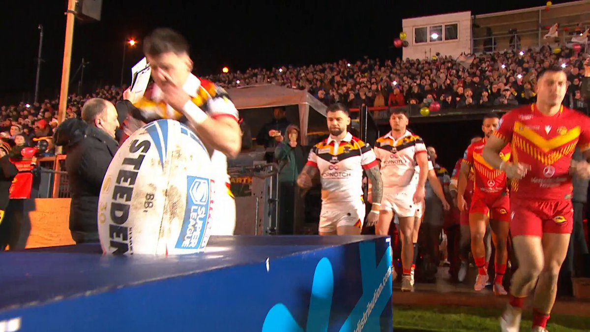 A show at Bartercard Odsal 🐂 #SuperLeague