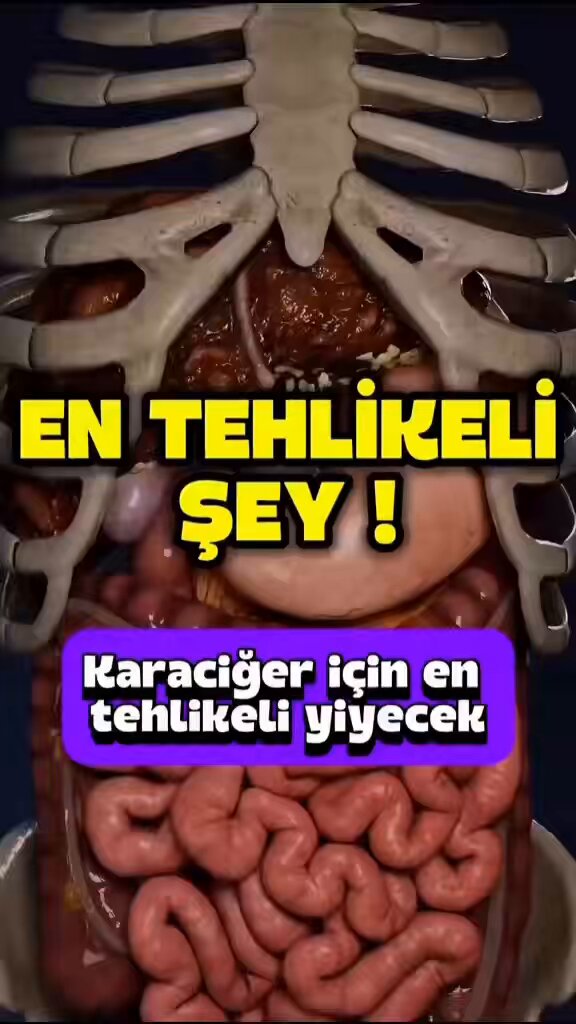 ⚠️❗️Karaciğer için en tehlikeli yiyecek nedir?