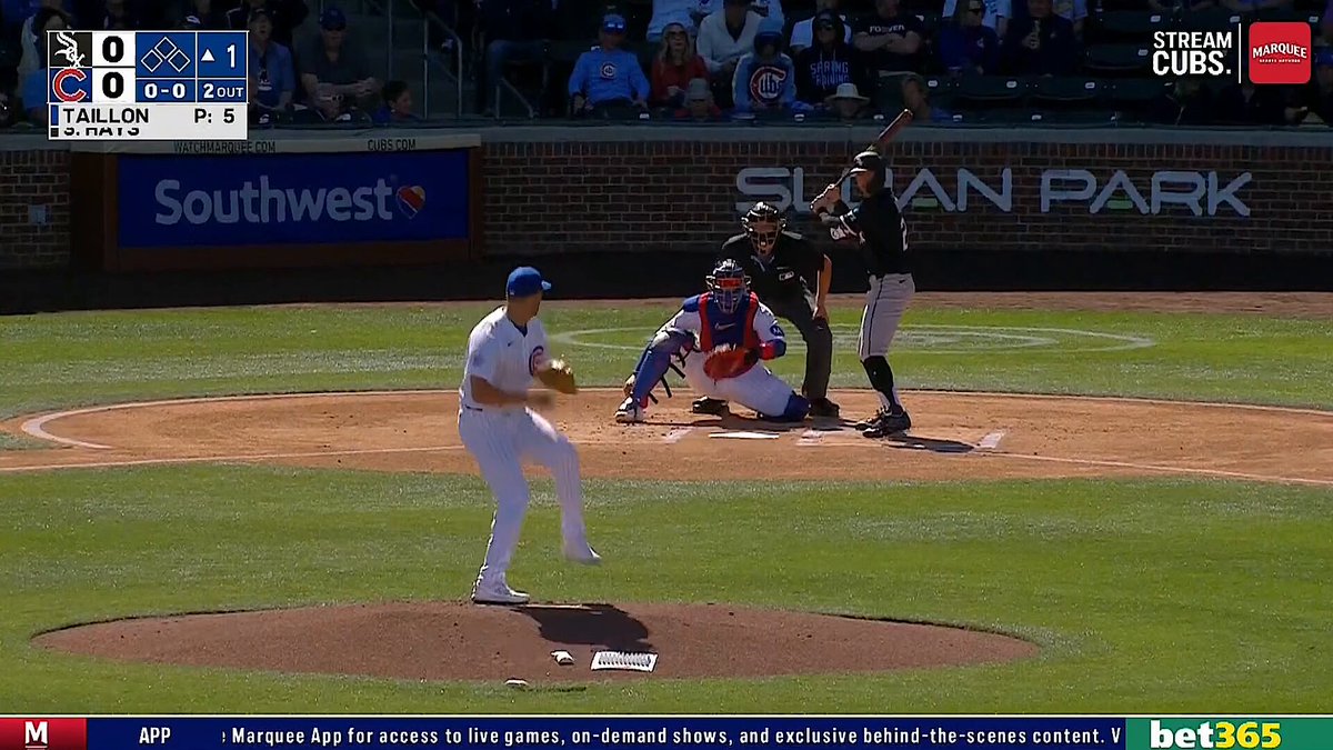 Austin Hays homers on the first pitch he sees as a member of the White Sox 🔥