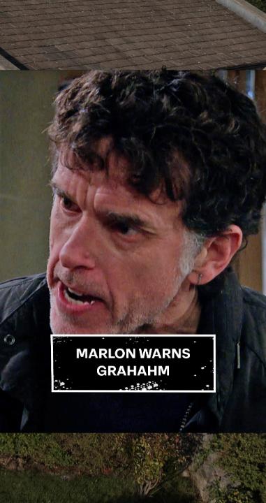 Was that a threat Marlon!? 👀 #Emmerdale