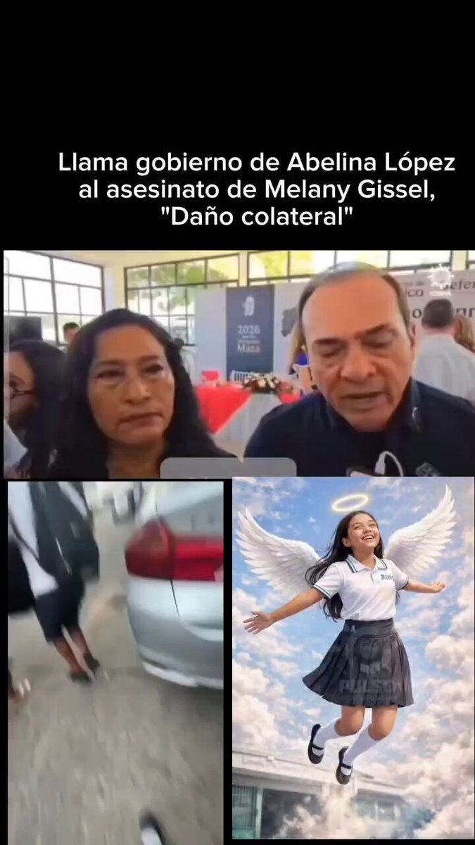 Melany Gissel Bravo Leyva fue asesinada mientras viajaba en una camioneta de transporte público en Acapulco. Iba a estudiar. Hoy el gobierno de la peor alcaldesa del país Abelina López Rodríguez llamó a la joven de 15 años, "Daño colateral". Para esa insensibilidad mejor no decir nada.