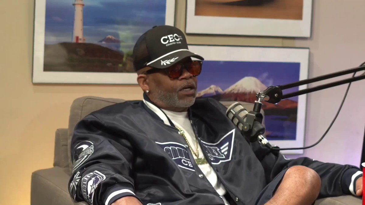 Dame Dash, while speaking on the Epstein files, says the legacy of Roc-A-Fella Records is in jeopardy and expresses his shock that Suge Knight, Diddy, and Harvey Weinstein are all in prison. (🎥 The Papa Duck Podcast/YouTube)