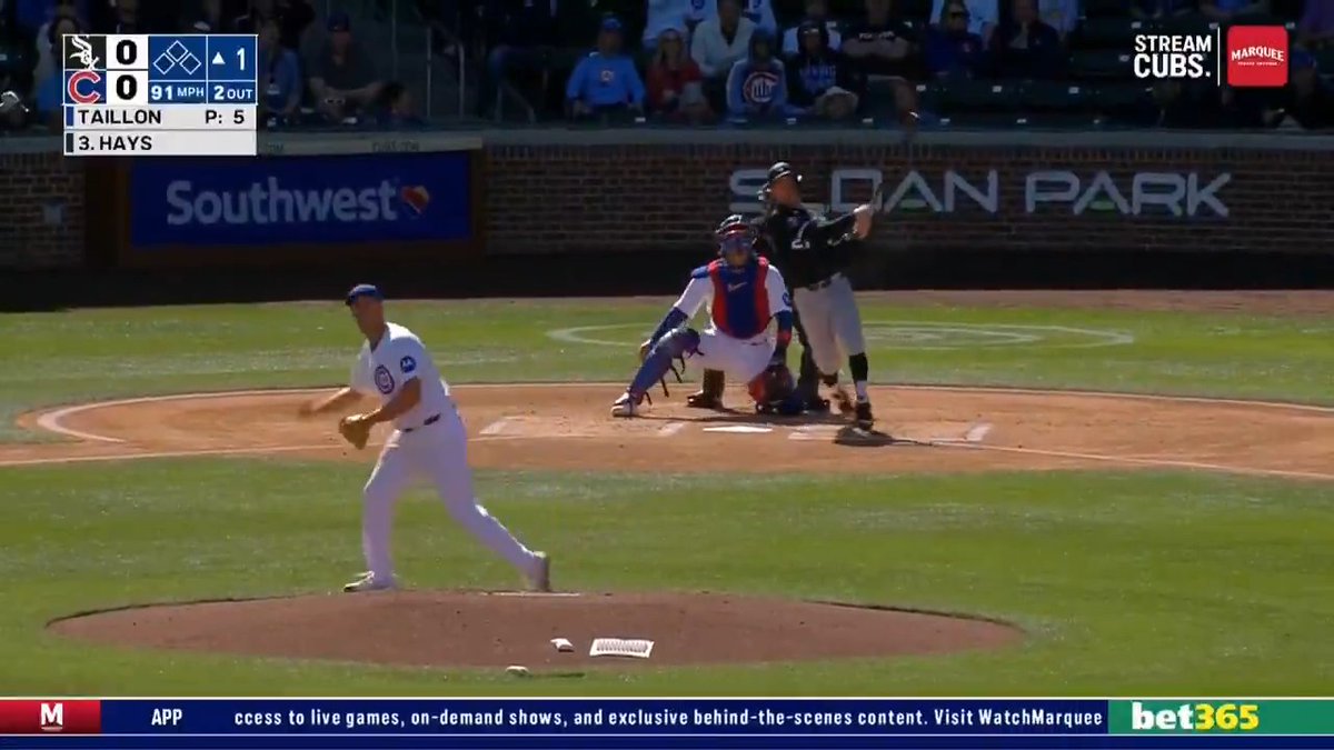 The first White Sox home run of Spring Training belongs to Austin Hays!