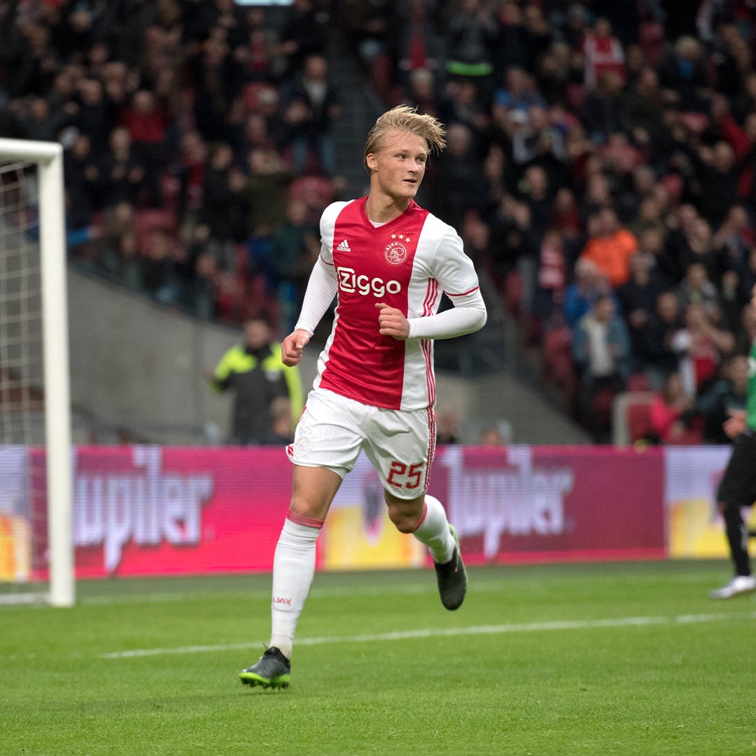 A fantastic hattrick vs. NEC from the then 19-year-old Kasper Dolberg! 👏