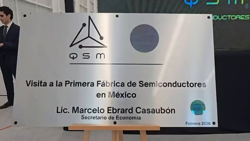 México inicia este año diseño y fabricación de semiconductores por la empresa QSM establecida en Querétaro con apoyo de NAFINSA ,la Secretaría de Economía y el Gobierno del Estado de Querétaro. Gran noticia !!