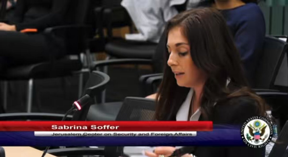 My testimony before the USCCR: Antisemitism is a test of America itself. The war on terror has evolved—this time, we confront intellectual terror, seeding the pipeline of hate that ruptures on our streets. Antisemitism is a national security threat.