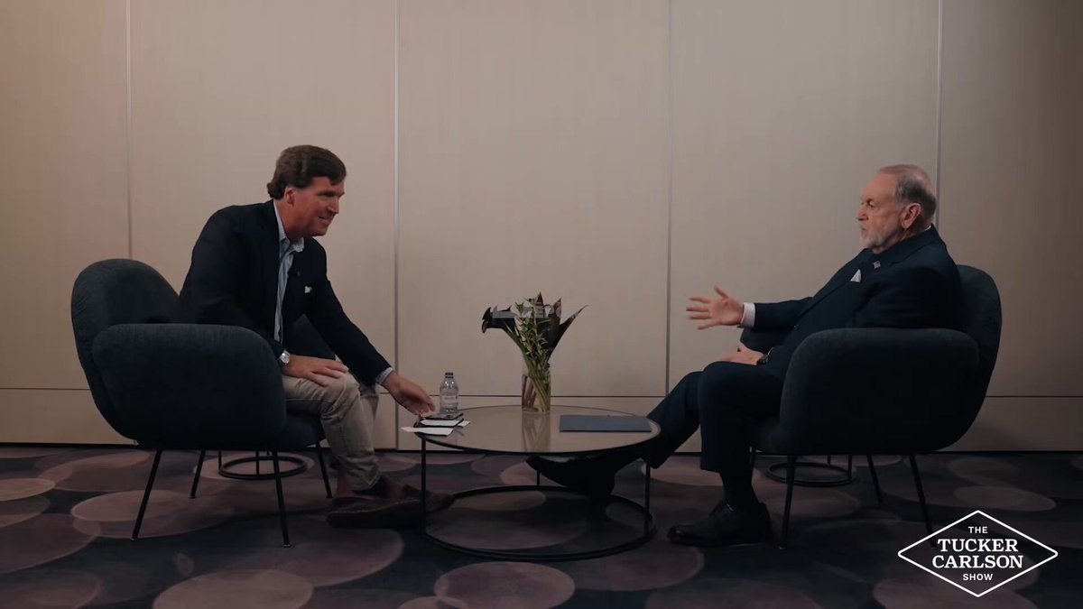 Tucker Carlson: Netanyahu doesn’t practice Judaism in any rigorous way. His ancestors didn’t live here. They didn’t speak the language, and there’s no evidence they ever lived here. So on what basis does he have a right for this land? US Ambassador to Israel Mike Huckabee: He speaks the language, he has fought for the land.