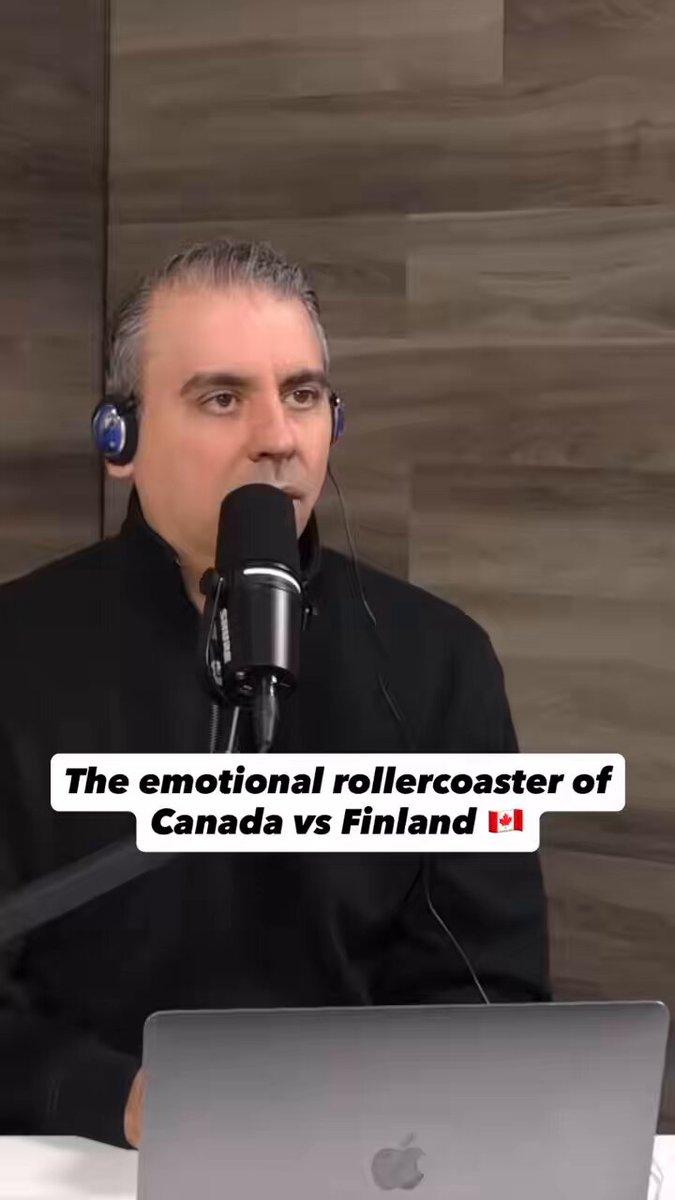 The emotional rollercoaster of Canada vs Finland 🇨🇦🇫🇮 @sid_seixeiro reacts to Canada’s win over Finland in the semi final. #sick #thesidseixeiroshow