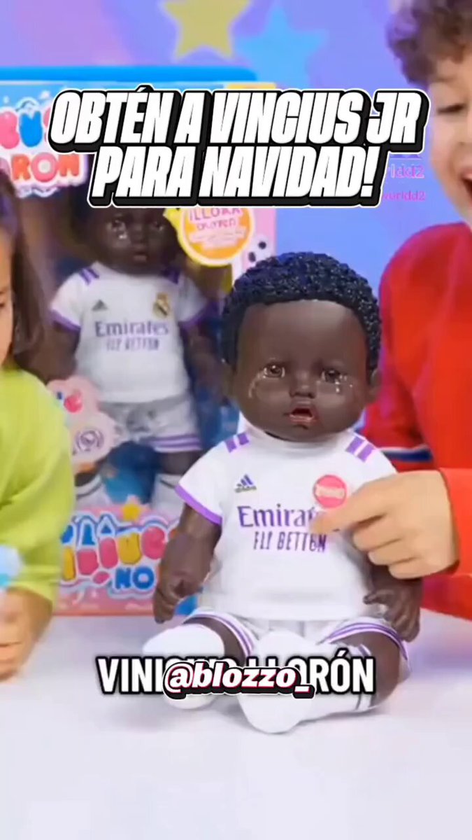 Hola Vini Jr. voy a comprar tu muñeco para darle el biberón