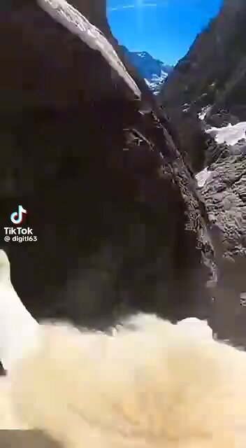 The perspective of a mountain goat. WOW!
