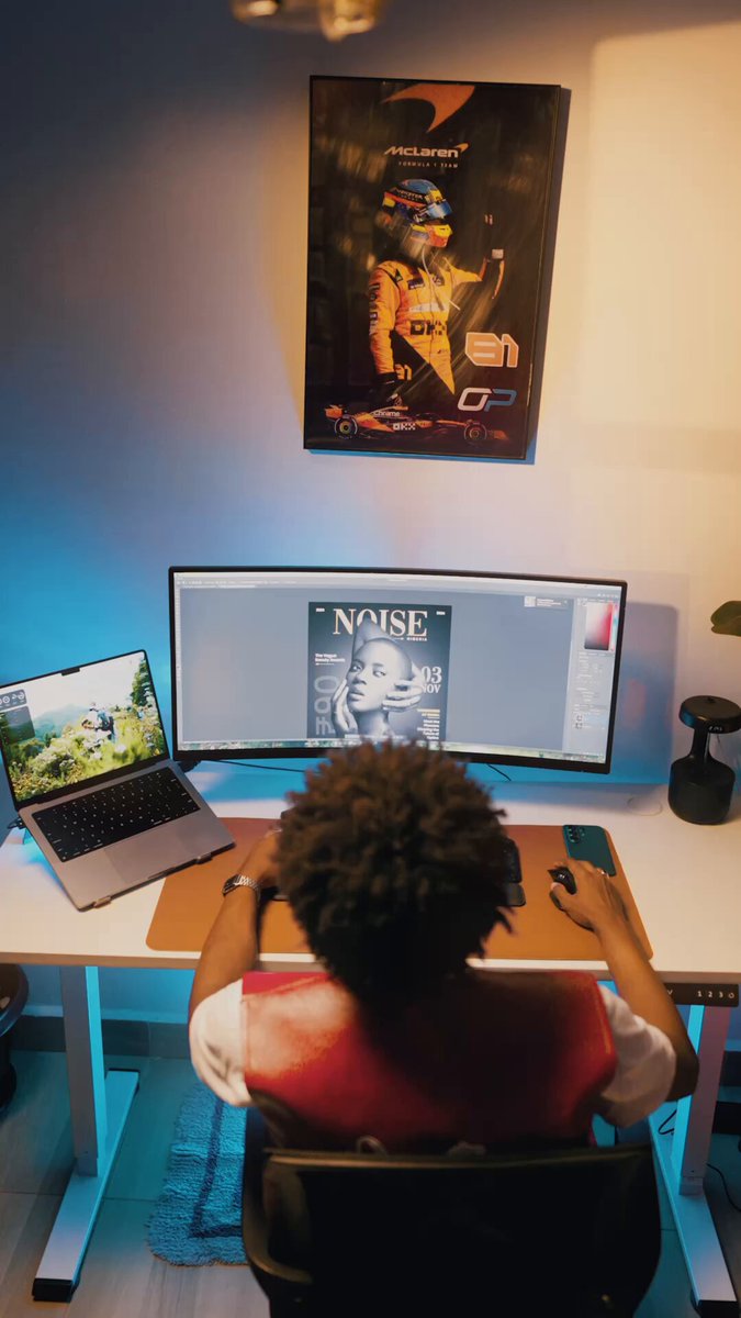 One of the most fun jobs is being a graphic designer, but what people don't see is, the back and forth, the multiple drafts and sleepless nights till you publish your Final work. The Tecno Camon 50 sees every Version you never posted. It even when others don't.