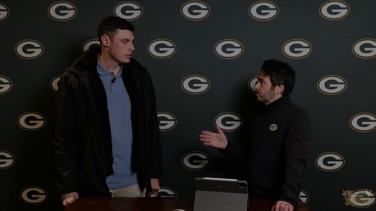“He was like a father figure.” - DW on Rich Bisaccia. 💚💛 Green Bay Packers #GoPackGo