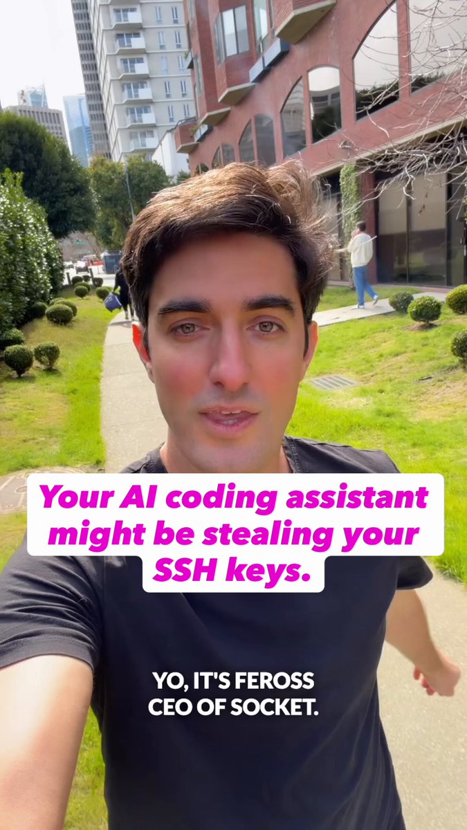 💥 Your AI coding assistant might be stealing your SSH keys. 💥 Socket found an active Shai-Hulud style npm worm (SANDWORM_MODE) that hijacks CI workflows, spreads via stolen tokens, and injects rogue MCP servers to poison AI coding tools and steal secrets.