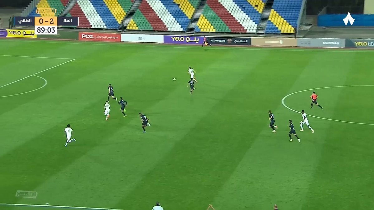 هدف! ⚽️ عبدالفتاح آدم يسجل ثالث الأهداف ⁧#العلا_الطائي⁩ | ⁧#دوري_يلو