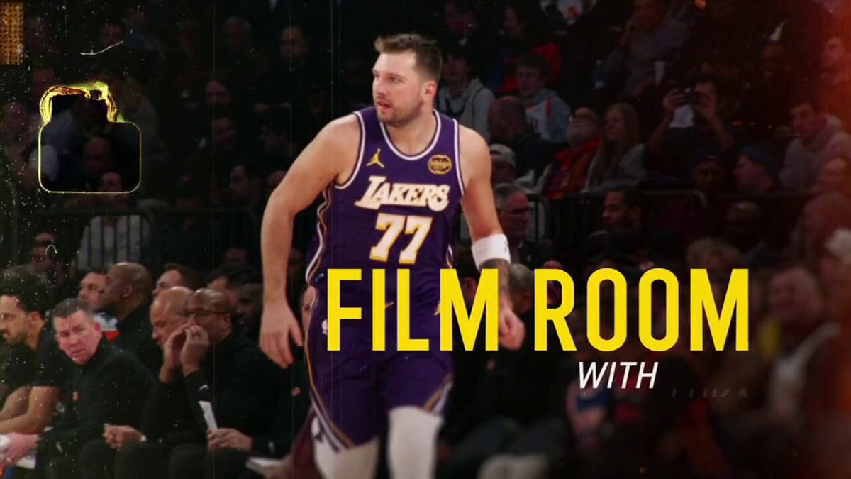 Lakers' Luka Dončić joins Omar Raja in the 'Film Room' to break down some of the most iconic plays from his career so far ✍️