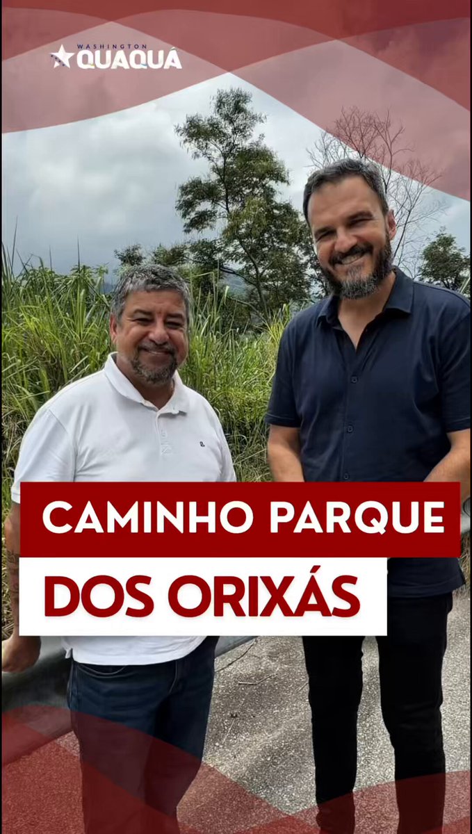 Vem aí o Caminho Parque dos Orixás! Um novo espaço pra quem é de axé! Maricá terá aqui, na subida da Serra de Mato Grosso, o Caminho Parque dos Orixás. Um grande ponto turístico para todos aqueles que amam as religiões de matriz africana e também para quem quer fazer os seus rituais! Eu me lembro que, desde criança, esse lugar sempre foi um espaço onde os centros de religião africana vinham fazer seus rituais e suas oferendas. E agora nós vamos organizar o espaço, deixá-lo lindo para que todos possam desfrutar das belezas naturais da nossa cidade! Maricá é a terra de todas as religiões, um lugar de tolerância e amor, onde todas as religiões se encontram em paz e fraternidade. Vamos juntos! ✊🏽