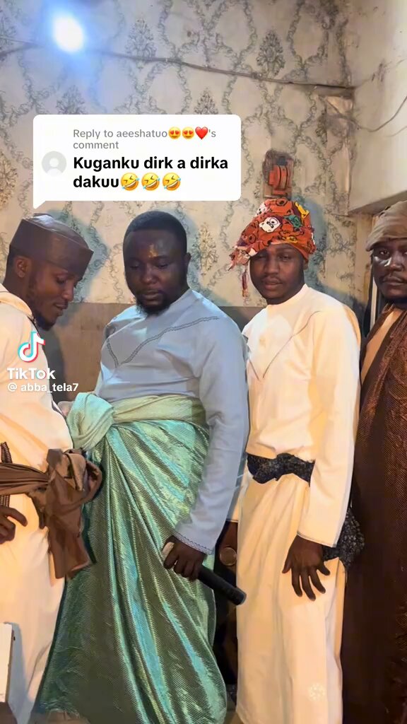 Na roki Allah ko a aljanna inason Allah ya kaimu unguwan yan Nigeria 😂😂😂😂😂😂