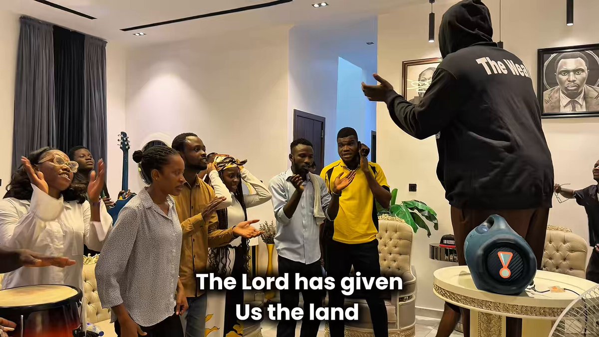 What started as rehearsals in my house tuned into radical praise 😅😅 as God gave us a new song. IT’S A TOTAL INVASION.