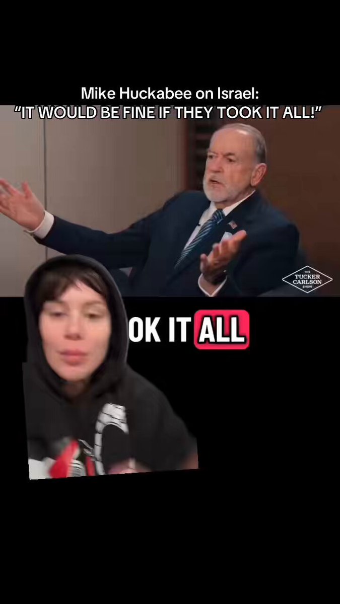 THIS IS INSANE!!! Mike Huckabee admits “Greater Israel” is the goal!!!