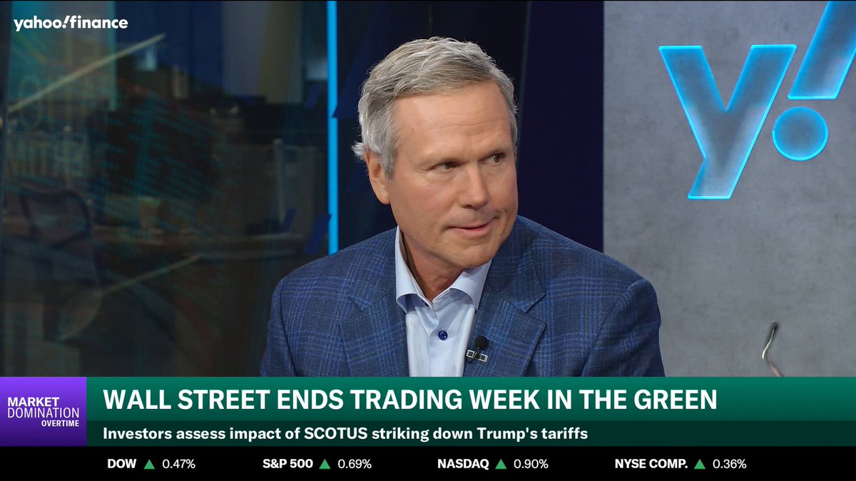 What does the Supreme Court's striking down of President Trump’s tariffs mean for the market? “It's probably going to be less volatility, fewer tape bombs,” Jackson Square Capital's Andrew Graham says. “We're not going to be able to use tariffs anymore as a negotiating tool.”