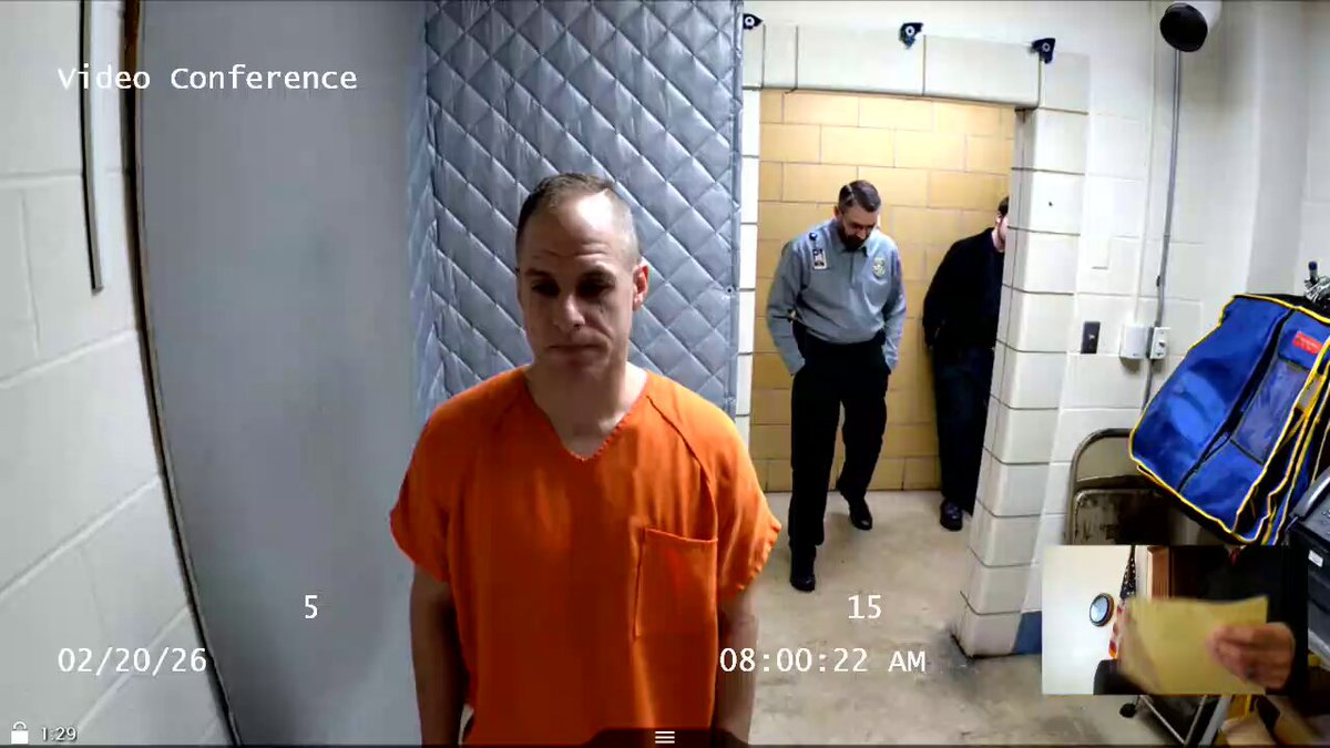 Caleb Flynn was arraigned this morning in Miami County, Ohio. He is accused of murdering his wife, Ashley Flynn while their two children slept in their bedroom. Here is the video of his arraignment. WLWT