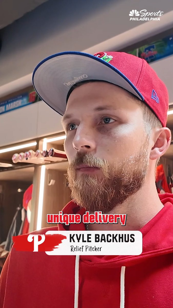 Get ready for a funky delivery from new Phillies relief pitcher Kyle Backhus!