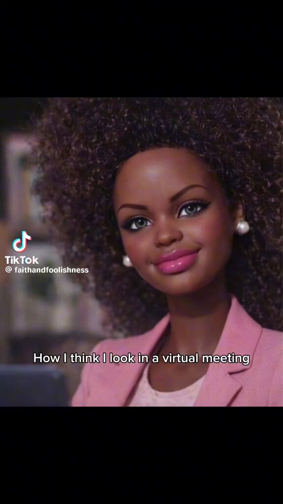 This video made me feel so SEEN because I’m known to get a “fix your face” or “turn off your camera” text while I’m in a Zoom. 🤣🤣🤣🤣