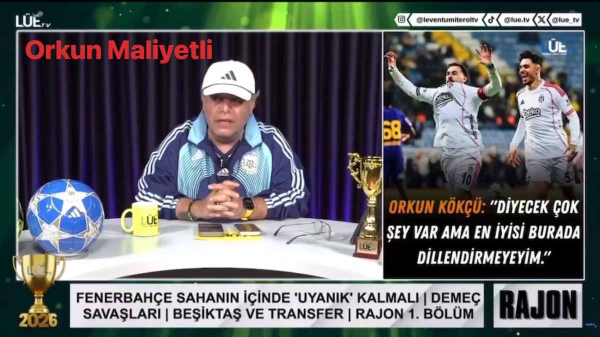 Şimdi‘Sergen Yalçın LÜE TV diye birşey gördüm,umarım sadece etkileşim için yalandan yapılmış bir paylaşımdır. Çünkü Eyüpspor maçı sonrası Beşiktaş’ın kaptanına bu şekilde yakışıksız ifadelerde bulunan renkli birinin Programına katılması büyük yanlış olur