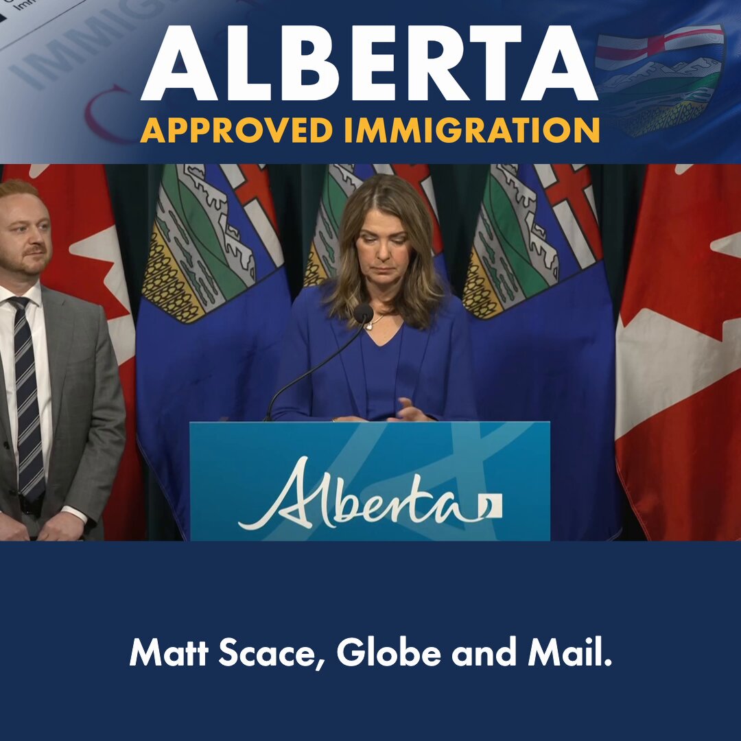 Although sustainable immigration has always been an important part of Alberta’s history as a province, the immigration policies of the federal government over the last five years have put tremendous pressure on classrooms, emergency rooms and social support systems. These referendum questions will seek direction from Albertans on how the province should adjust provincial policies to ensure our social services remain accessible and sustainable for Albertans.