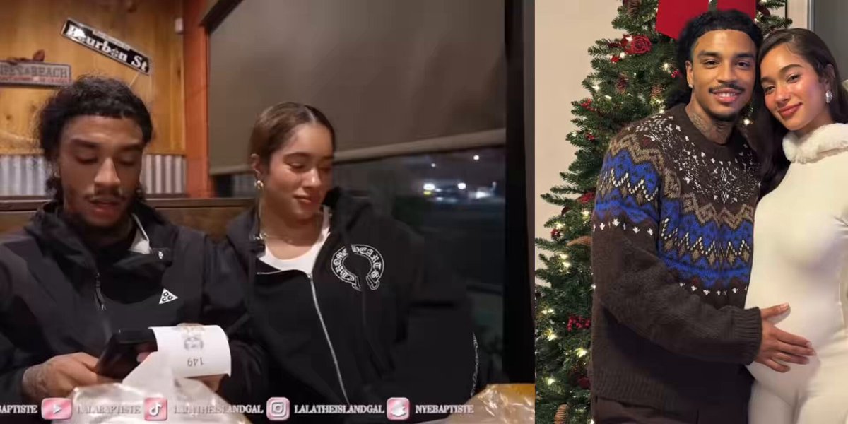 Lala Baptiste looked so embarrassed and couldn’t believe it after Jay Cinco asked the waiter if there was a way he could split the bill with her (Lala) “He’s just kidding, he can’t be serious”👀😬