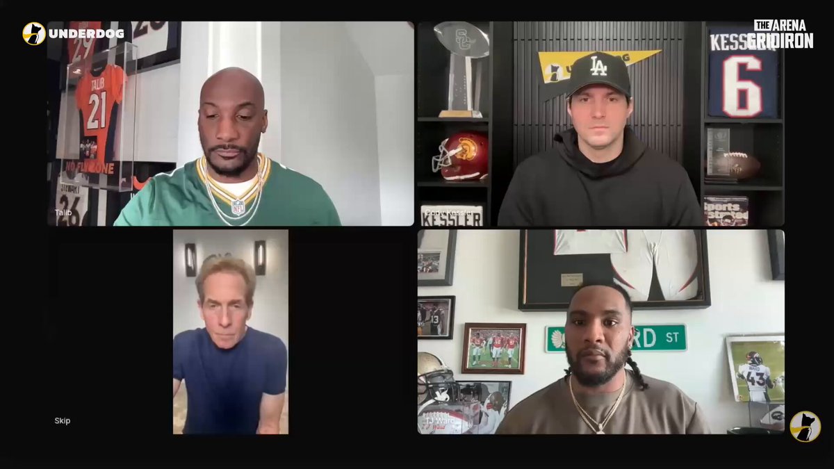 “Here you have a 29-year-old offensive coordinator who has never been a play caller… and he calls out the whole team about being at OTAs. That was a pretty ballsy quote.” Skip Bayless says Declan Doyle might have been too aggressive in his first press conference.