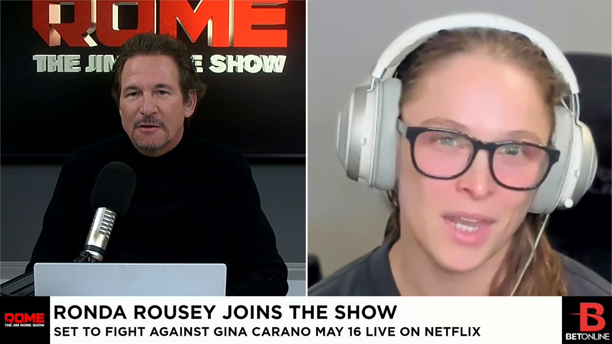 .Ronda Rousey shares how her upcoming fight with Gina Carano came together under MVP - Most Valuable Promotions and @NetflixSports.