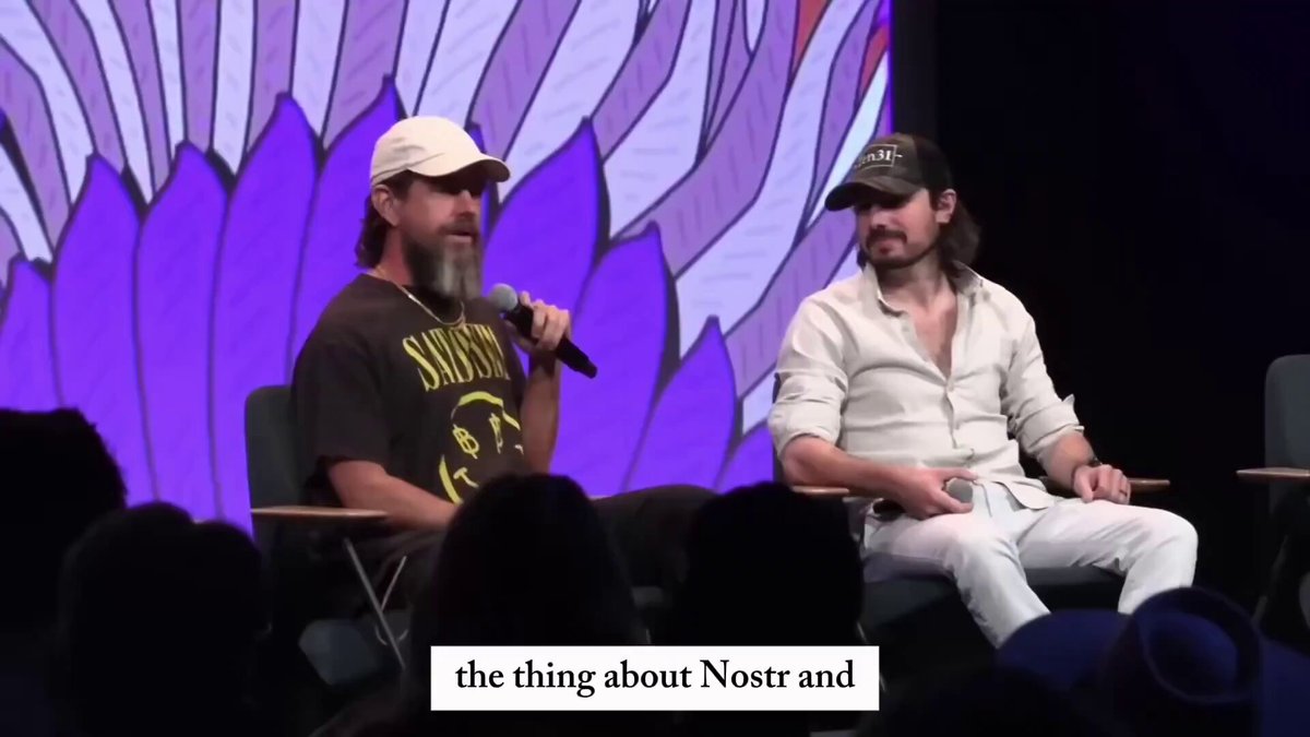 Jack Dorsey: "Theres no better platform to start working with Agenic AI and bots than Nostr."