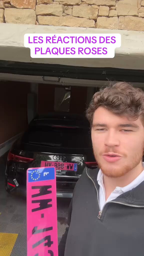 « Les gens sont choqués ! » Les plaques roses obligatoires surprennent 😳