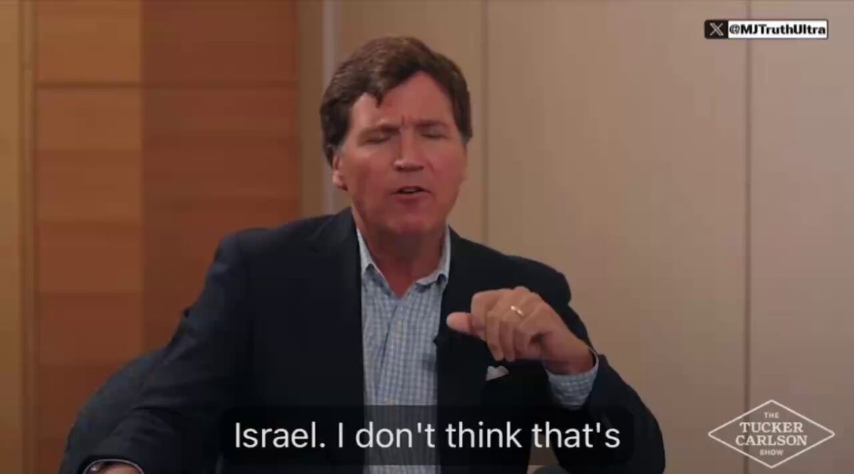 Umm… US Ambassador to Israel Mike Huckabee tells Tucker Carlson that Israel has the Biblical right to take over all of the Middle East. “It would be fine if they took it all.” Clip Tucker X