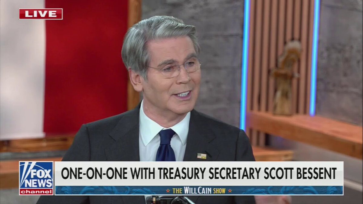 Cain: If I push this interview hard enough, am I walking on thin ice? Bessent: I'm from a small town in South Carolina. We like to keep it inside but you can always take it outside.