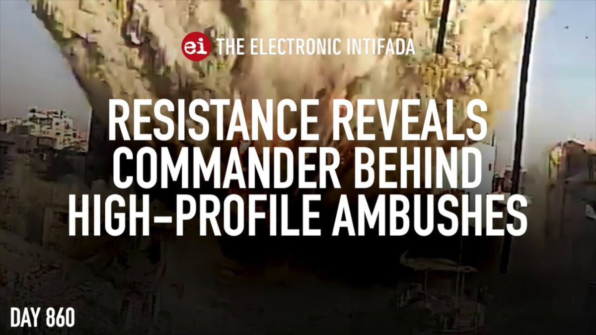 My Resistance Report from day 860: Qassam Brigades martyrs series reveals Beit Hanoun field commander behind a devastating series of ambushes w/ 20+ IDF KIA in days during late 2024 - I break down the video of those operations; DFLP's fallen soldiers film; and Abu Obeida on Iran.
