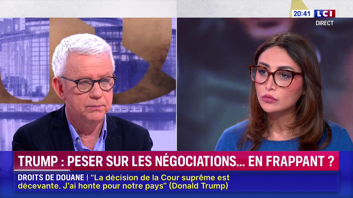 ▶️ Etats-Unis/Iran 🗣️ La Chine ou la Russie n'interviendront pas, l'Iran étant perçu comme "un perdant", explique Bruno Tertrais, précisant que "ce ne sont pas des alliés". 📺 Un Œil sur le monde avec ✦ Margot Haddad ✦ sur LCI
