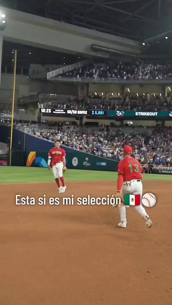 Esta si es mi Selección 🇲🇽⚾🔥 #México #clasicomundialdebeisbol #beisbol
