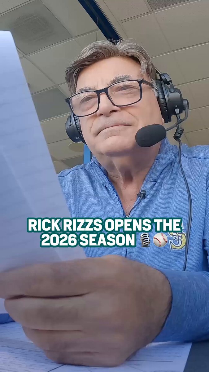 Opening his final season on the radio call, Rick Rizzs sets the scene for #Mariners50!