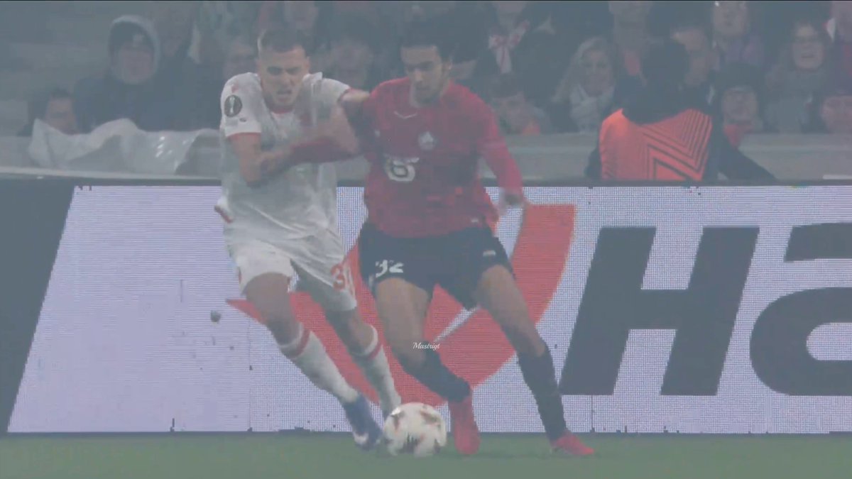 Ayyoub Bouaddi vs. FC Crvena Zvezda