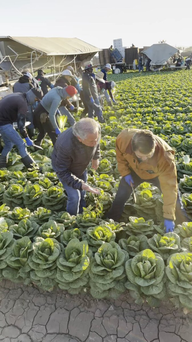 Hoy estuve en Yuma con los trabajadores que ponen la comida en nuestras mesas. Es un trabajo duro, de mucha dignidad y esfuerzo. ¡Seguimos adelante, Yuma!