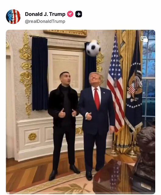 LOL! Trump just posted this!