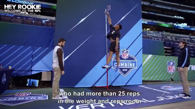 Still thinking about Saquon Barkley's legendary Combine performance 8 years later 😮‍💨 (via NFL Films) 2026 NFL Combine starts Feb. 26 on NFL Network Stream on NFL+